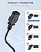 Power Cord Cable for Amplifier Musical Peavey Vox Guitar Amp PC AC Amplifiers, 18 AWG Universal AC 3-Prong Cable (6FT)