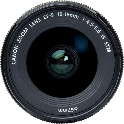Amazon.com : Canon EF-S 10-18mm f/4.5-5.6 is STM Lens | Ultra-Wide