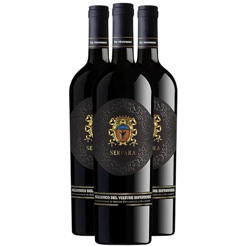 Aglianico del Vulture Superiore Serpara 2022 – Re Manfredi DOCG, 3x75cl Aglianico del Vulture Superiore Serpara 2022 – Re Manfredi DOCG, 3x75cl
