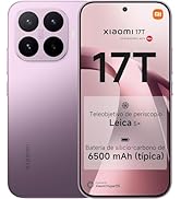 XIAOMI 17T,Smartphone 12+256 GB,Display Eye-Care da 6,59" a 120 Hz,Batteria al silicio-carbonio d...
