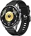 Huawei Watch GT 6 Smart Watch, 46mm, Upto 21 Days Battery Life, Smart Watches with 100+ Sports Mode, Cycling, iOS & Android Compatible, Emotional Wellbeing, Health Monitoring (Black)