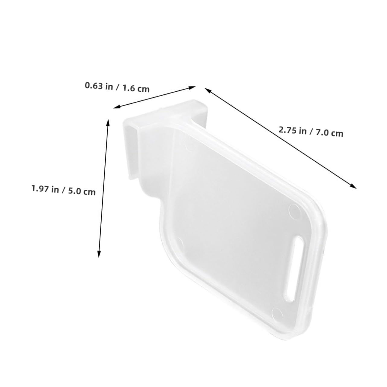 Alipis 24Pcs Adjustable Plastic Fridge Divider Versatile Refrigerator Shelf Organizer for Efficient Storage Easy Installation Material Sleek Design for Home Kitchens