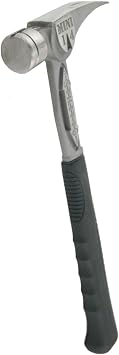 Stiletto TBM14RSS 14-Ounce TiBone Replaceable Mini Smooth Face Hammer with Straight 16-Inch Titanium Handle