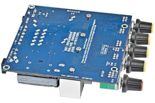Image of TPA3116D2 2.1 Channel Bluetooth 5.0 Digital Audio Amplifier Board, 50W+50W+100W Class D Stereo Amplifier Module with Bass, Treble & Volume Control, DC 12V-24V