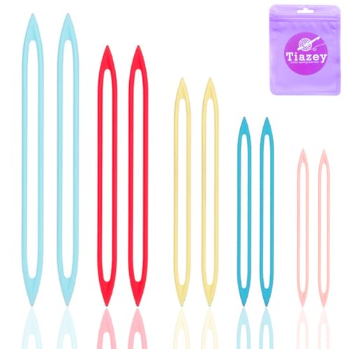 Large Eye Finishing Yarn Needles for Sewing Weaving in Ends,Knitting Crochet Darning Tapestry Plastic Needles for Thick Bulky Yarn