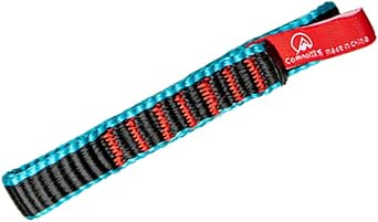 12cm Quickdraw Runner,22KN/4850 Nylon Climbing Sling Runner,Nylon Webbing Apply to Rock Climbing, Mountaineering, Hiking, Downhill, Emergency Equipment, etcBlue