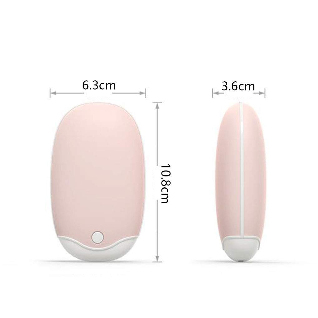 Scaldamani 2 in 1 Ricaricabile, scaldamani Elettrico a Doppia Faccia, Power Bank Portatile, Regalo Invernale Ideale per Sport Indoor e Outdoor Power Bank