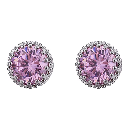 Boucles d'oreilles améthyste or blanc pour rayonner au bureau