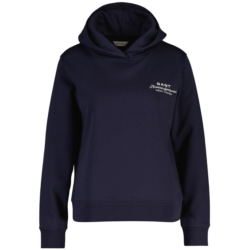 GANT Reg Graphic Print Hoodie Sudadera con Capucha Mujer