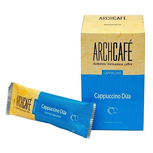 ArchCafe Coconut Cappuccino - 12 Count Single Serve Sticks