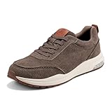 Rockport Men's DMX Bowen Sneaker, Olive Suede, 9