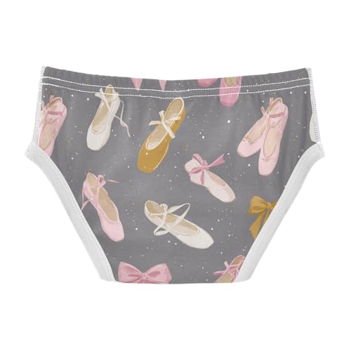 Wusikd Ballerina Shoes Boys' Underwear Cotton Boys Briefs Soft Toddler Underwear 2T2