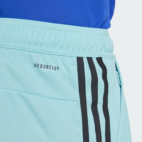 Image of adidas Tr-ES PIQ 3Sho Men Blue Training Shorts Size -