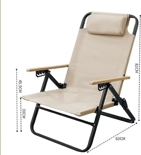 Beach Chairs Heavy Duty, Balcony Foldable Outdoor Chairs, Sun Lounge Chairs, Low Picnic Recliner Chair, Rocking Chair, Camping Accessories, Garden Furniture