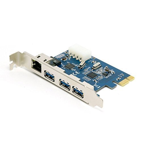 Plus de ports USB et réseau lent ? Installer cette carte PCI Express USB 3.0 RJ45