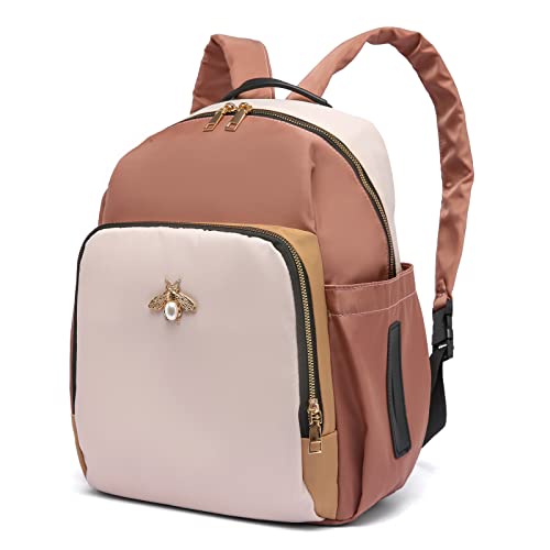 Gogoso Diaper Bags, Mini Backpack Bag With Durable And Fashionable Fabric, Women Changing Bagslaptop Bag Fit For All Essential Items For Baby Shows Gifts,Beige #TOP22