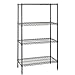 Quantum WR74-3042P-5 Wire Shelving Starter Kit, 42
