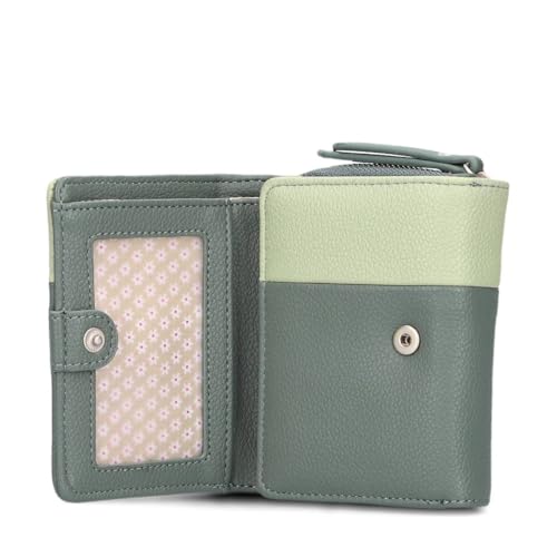 Portefeuille Zwei Eva EVW15 Eucalyptus petit format et rangement cartes - 5