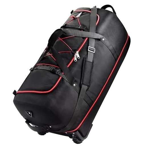 Spacious Rolling Duffle Bag with Wheels