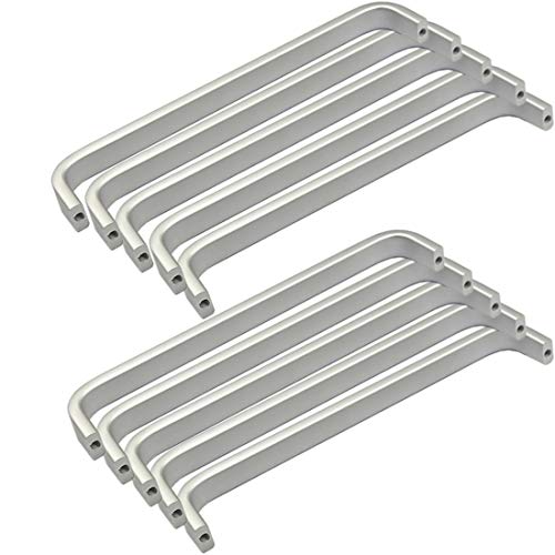 Preisvergleich Produktbild 10x Aluminiumlegierung Knöpfe Küche Schrank Schrank Schublade Türgriffe ziehen Griff (Länge: 164MM)