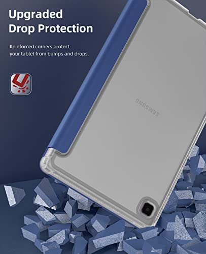 Image of MoKo Case Fits Samsung Galaxy Tab A7 Lite 8.7 inch 2021, Navy Blue