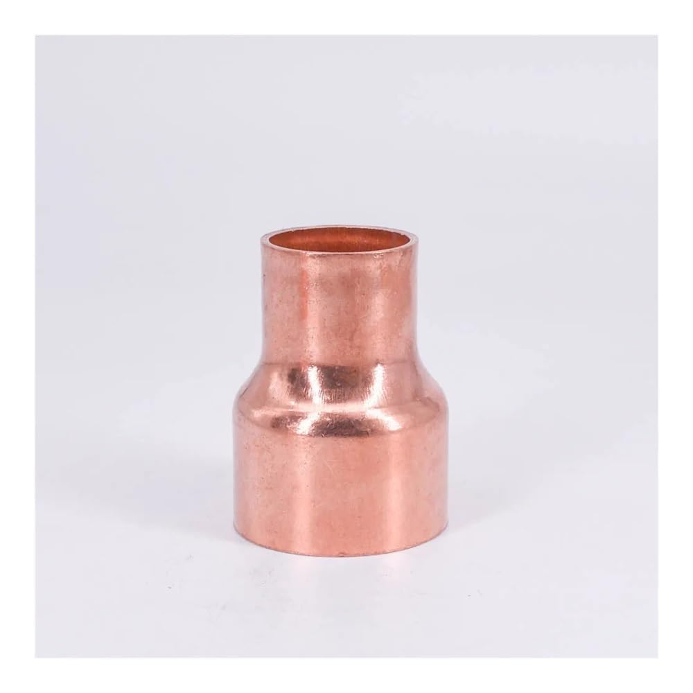 AARTERZZA 42mmX28mm Inner Diameter Copper End Feed Straight Reducing Coupling Plumbing Fitting Scoket Weld Water Gas Oil