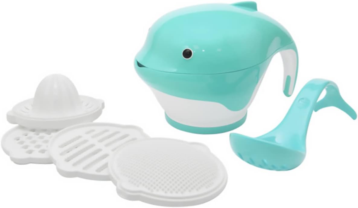 Creative Food Grinding Bowl Manual Mash and Serve Tool for Fruits Vegetables and User Friendly Design with Comfortable Grip for Weaning and Feeding Green