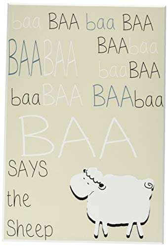 Baa Baa Mouton plaque décorative Stupell pour une chambre pleine de douceur