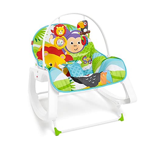 Cadeirinha Macaquinho e Leão, Fisher Price, Mattel