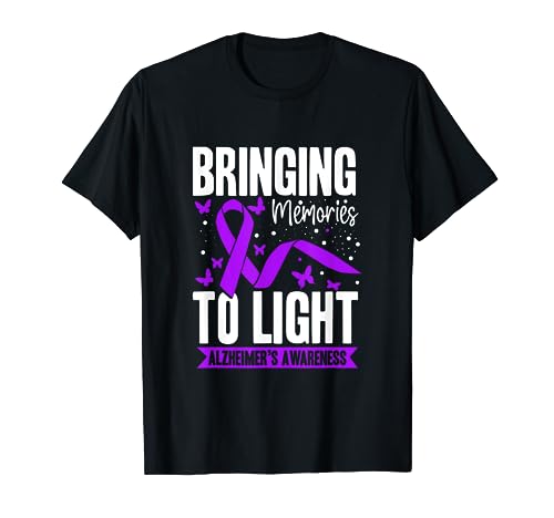 Alzheimer's Awareness Purple Camiseta