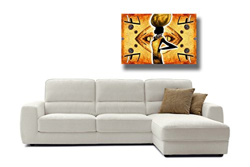Quadro Moderno ETNICO arte africana donna africa