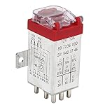 【Robuste Struktur】 Das aus hochhartem ABS und Metall gefertigte Überlastschutzrelais verfügt über eine solide Konstruktion und ist für eine lange Haltbarkeit ausgelegt