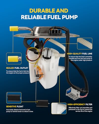 Image of PHILTOP Electric Fuel Pump Assembly FG0827 Fit for Mustang