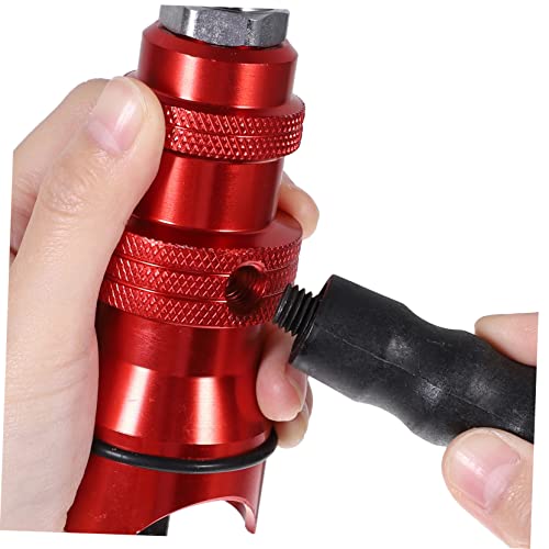 DRESSOOS 1 Conjunto De Pistola De Rebite Elétrica Ferramentas De Fundição Adaptador De Rebite Chave