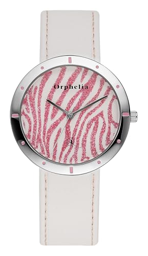 Montre femme quartz Orphelia en cuir, l'accessoire idéal du bureau aux sorties