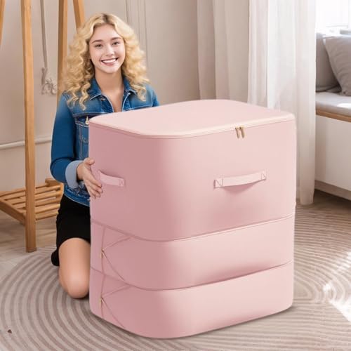 Ropa interior ordenada sin falta de espacio usando este contenedor de cama de compresión 3