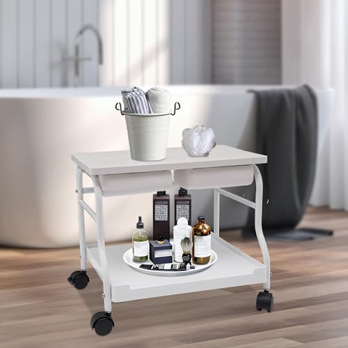 Carrito spa portátil para pies con ruedas y estructura resistente miniatura 2