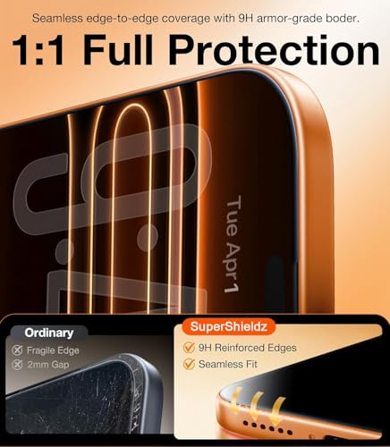 Image of Supershieldz X Koala Bear NeoGuard True 2-way Privacy Tempered Glass Screen Protector Guard for iPhone 13 Pro Max / 14 Plus - 2 Pack
