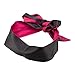 WEISHA Satin Bandeau Yeux, 1 Pièce Masque Bandeau Satin Bandeau Sur Les Yeux Sommeil, Bandage Yeux/Bandeaux Yeux Masque De Sommeil pour Adulte, Couples 150 cm (Rose)