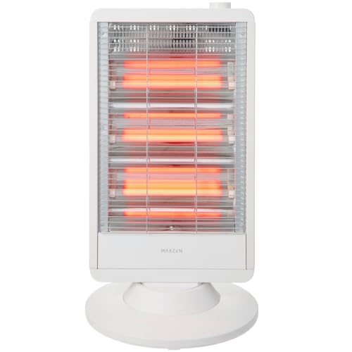 MAXZEN �X�g�[�u �d�C�X�g�[�u �q�[�^�[ ������U�� 900/600/300W 3�i�K���� ���g �����q�[�^�[ ���ԊO�� ���^ �R���p�N�g �V���v�� �]�|�����I�t �ߔM�h�~ �����ȒP �g�[ �Ύ��h�~ �� �z���C�g MDS-09YN01-WH