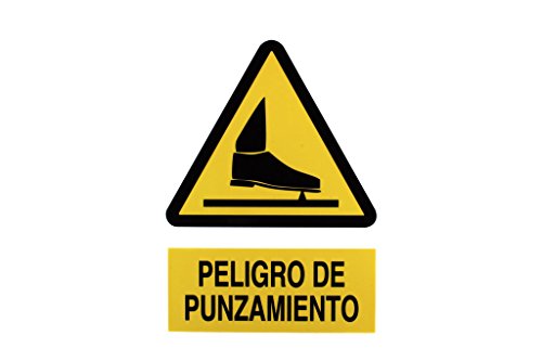 Plimpo Señal Adhesivo 210X148 Mm. Peligro De Punzamiento En Oferta Cofan A85Ad210148 Señal Adhesivo, 210 X 148 Mm