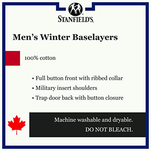 Stanfield's Men's Cotton Rib Onesie Winter Underwear4