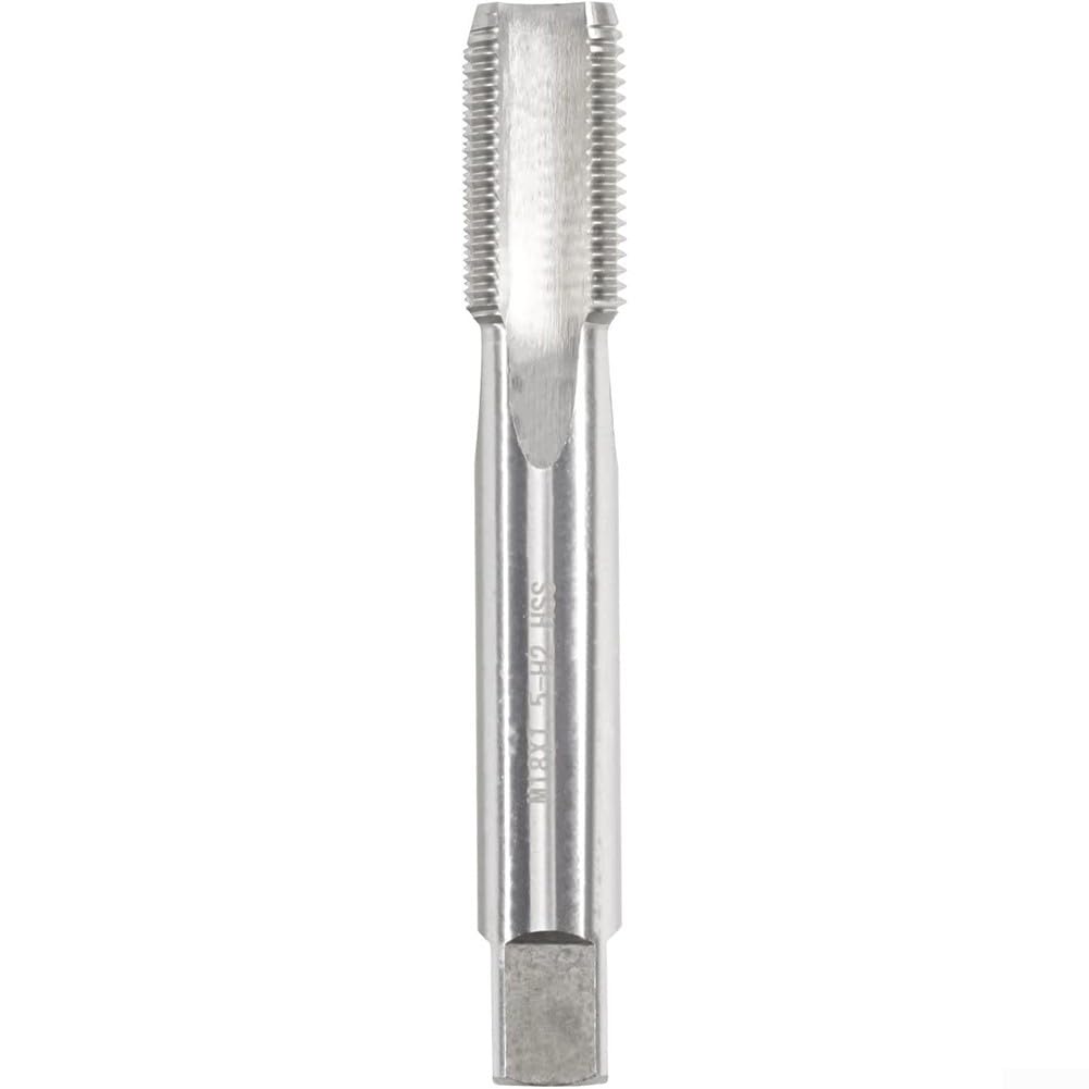 Zestaw gwintowników i narzynek, gwintowniki i narzynki do gwintów okrągłych, gwintowniki HSS M18x1,5 mm, gwintowniki M18x1,5 mm, gwinty metryczne prawe do obróbki stali, naprawa gwintów
