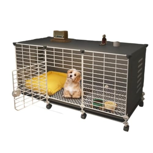 AOPIPI ���p�P�[�W�A�y�b�g�t�F���X�A�g���C�t���y�b�g�n�E�X�A�������ȒP�A��e�ʁA�g�ݗ��ĊȒP�A���^�E���^���p���p�t�F���X�A�����Ǝԗ֕t���A�����O�ł̎g�p�ɓK���Ă��܂� (B,109*37*57CM)