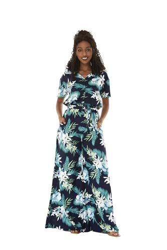 Image of Family Matching Hawaiian Clothes, Orchid Breeze Navy | Lightweight 100% rayon • Family matching outfits • Beach vacations • Luaus • Cruises • Family photos