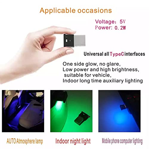 Led Usb Auto Lampada per Interni Auto a LED di