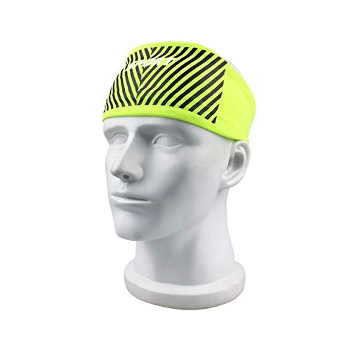 3nh Pack of 1s Sport Workout Athletic Yoga Moisture Wicking Headband Sweatband HeadscarfAll Men & Women & Color: Green-image-43
