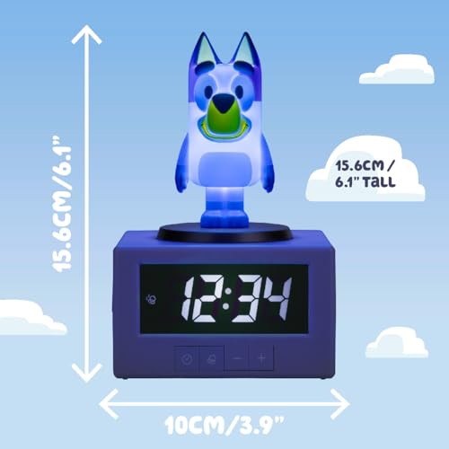 Paladone Toy Story Lotso-Wecker mit Nachtlicht und Musik, digital, offiziell lizenzierte Disney-Schlafzimmerdekoration, für Kinder, batteriebetrieben, süße Geschenkidee, Pixar-Fanartikel