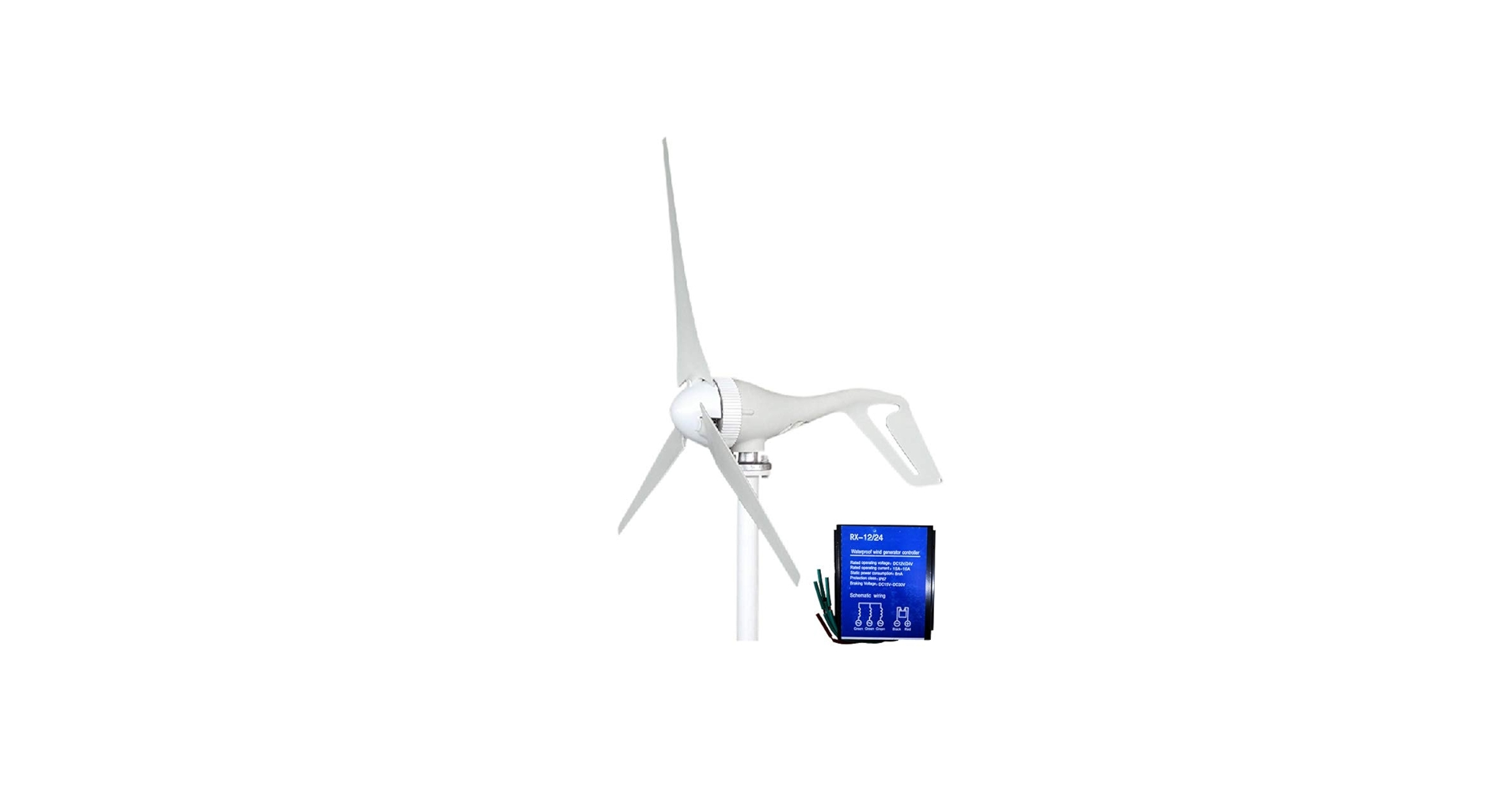 風力発電、垂直型 800w12v 白色 コントローラ付き Amazon.co.jp: 垂直軸風力発電機、3000W 22V 12V 24V 48V