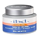 IBD UV Gels, Ultra White Builder Gel 2 oz
